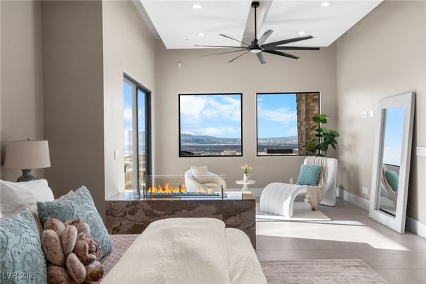 Bedroom, Interior, Living room, Recessed Lighting