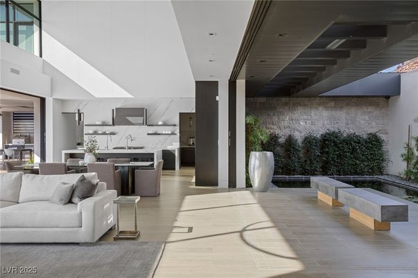 Interior, Kitchen, Marble Walls