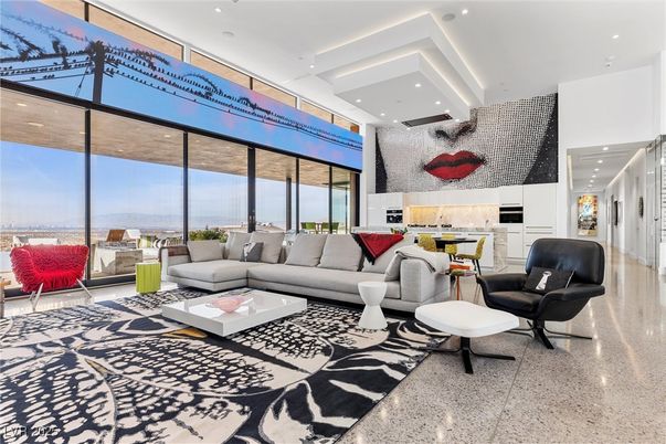 Interior, Kitchen, Living room, Recessed Lighting