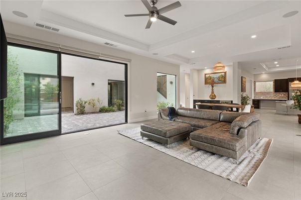 Interior, Kitchen, Living room, Pendant Lights, Recessed Lighting