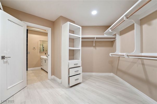 Interior, Recessed Lighting, Walk-in Closets, Wood Texture Flooring