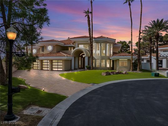 Attached, Backyard, Exterior, Facade, Mediterranean