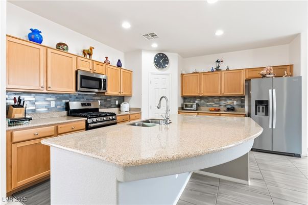Interior, Kitchen, Recessed Lighting, Stainless Steel Appliances