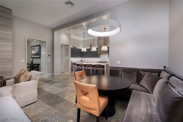 Dining room, Interior, Kitchen, Living room, Pendant Lights, Recessed Lighting