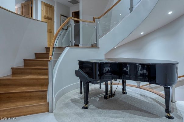 Interior, Piano, Recessed Lighting