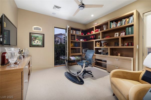 Home Office, Interior, Recessed Lighting