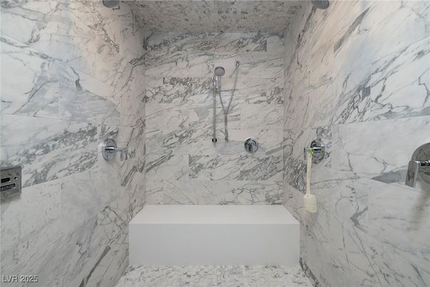 Bathroom, Interior, Marble Walls
