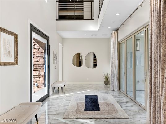 Interior, Marble, Recessed Lighting