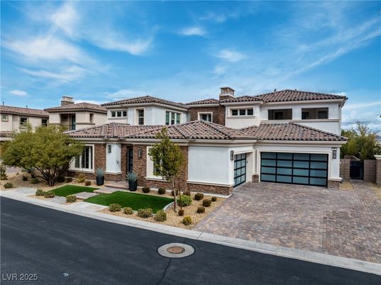 Attached, Exterior, Facade, Brick Facade, Mediterranean