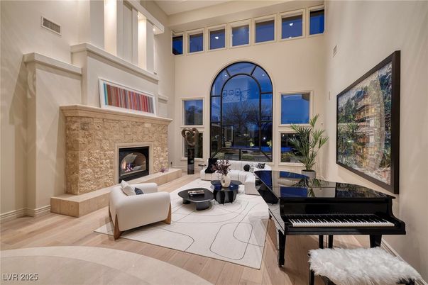 Fireplace, Interior, Living room, Piano, Wood Texture Flooring