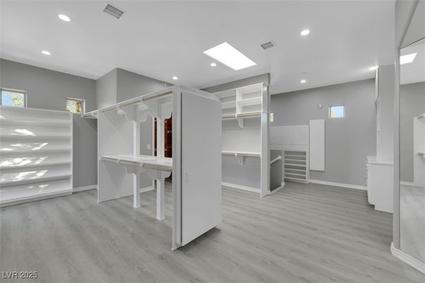 Interior, Recessed Lighting, Walk-in Closets, Wood Texture Flooring