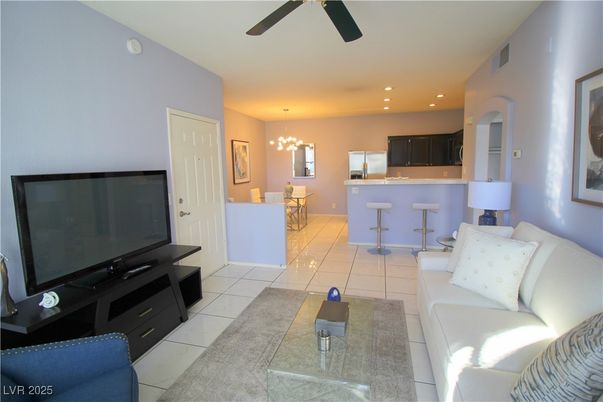 Dining room, Interior, Kitchen, Living room, Recessed Lighting