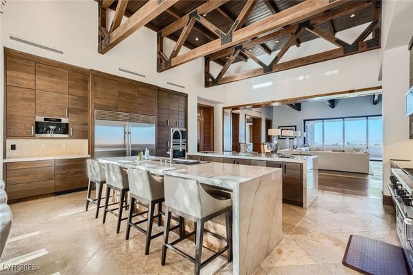 Interior, Kitchen, Living room, Stainless Steel Appliances, Wooden Beams, Wooden Ceilings