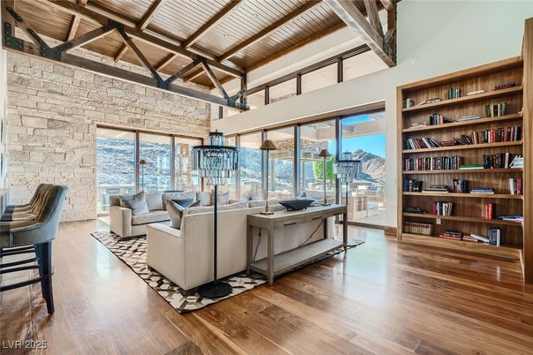 Interior, Living room, Stone Walls, Wooden Beams, Wooden Ceilings, Wood Texture Flooring