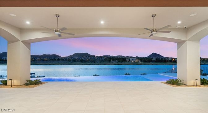 Exterior, Lake, Recessed Lighting