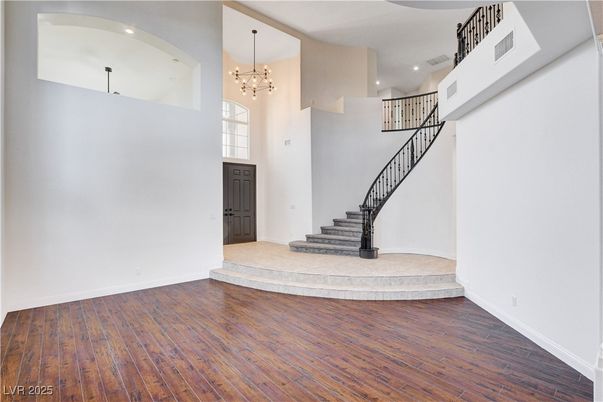 Chandelier, Interior, Recessed Lighting, Wood Texture Flooring