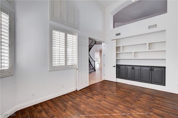 Empty room, Interior, Wood Texture Flooring