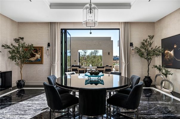 Dining room, Interior, Pendant Lights