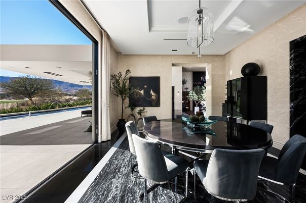 Dining room, Interior, Pendant Lights