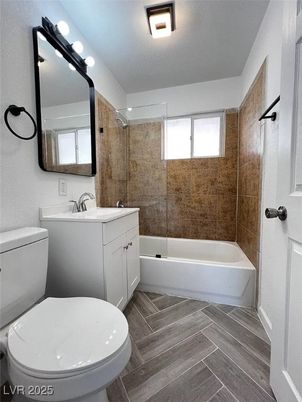 Bathroom, Glass Shower, Interior, Wood Texture Flooring