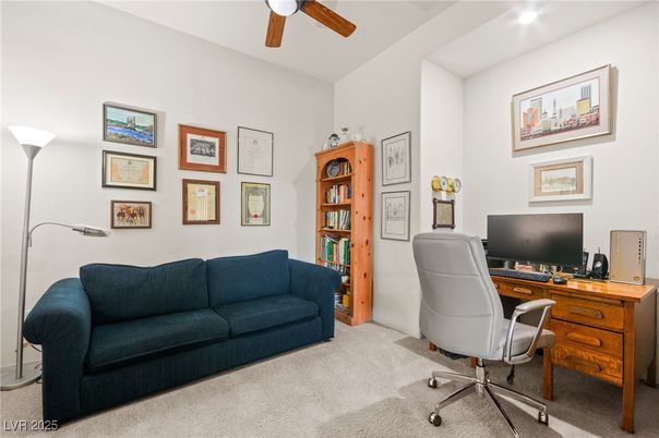 Home Office, Interior, Recessed Lighting