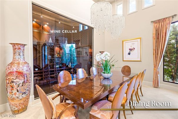Chandelier, Dining room, Interior