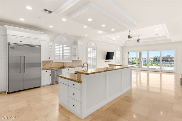 Interior, Kitchen, Recessed Lighting, Stainless Steel Appliances