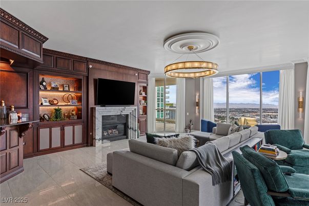Fireplace, Interior, Living room, Pendant Lights