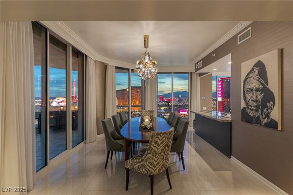 Dining room, Interior, Pendant Lights
