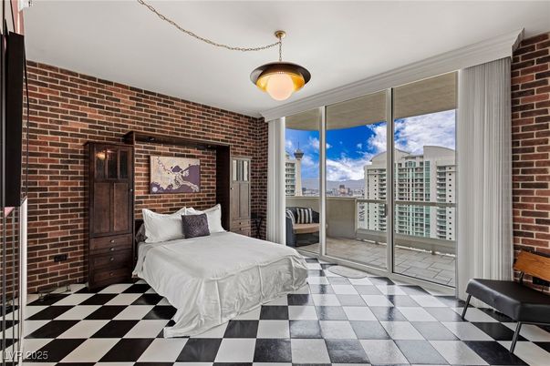 Bedroom, Interior, Stone Walls