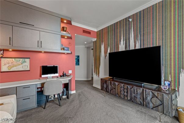 Home Office, Interior, Recessed Lighting