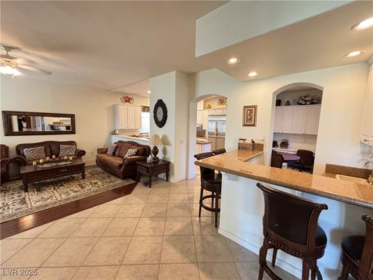 Interior, Kitchen, Living room, Recessed Lighting