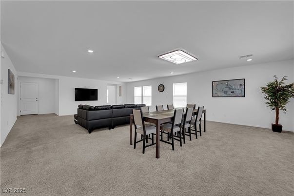 Dining room, Interior, Living room, Recessed Lighting