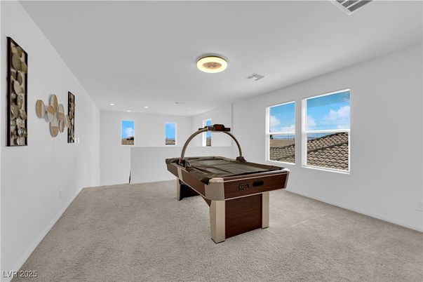 Game Room, Interior, Recessed Lighting