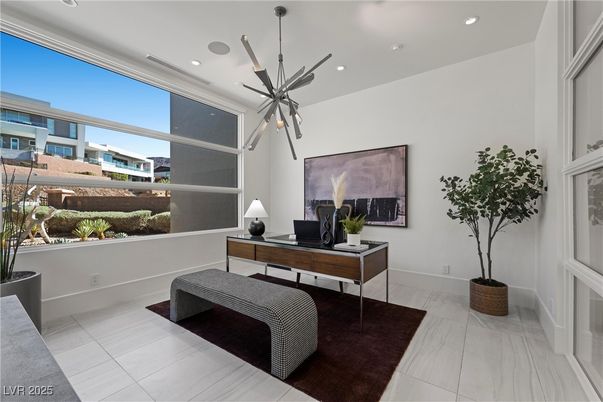 Home Office, Interior, Pendant Lights, Recessed Lighting