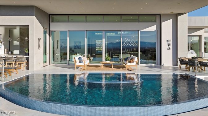 Interior, Pool, Recessed Lighting