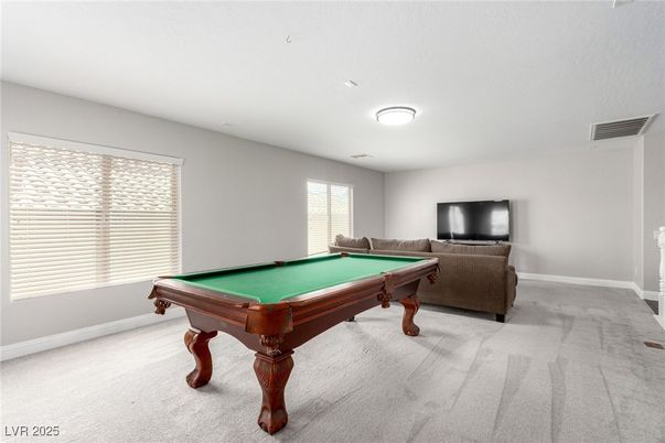 Billiard Table, Game Room, Interior