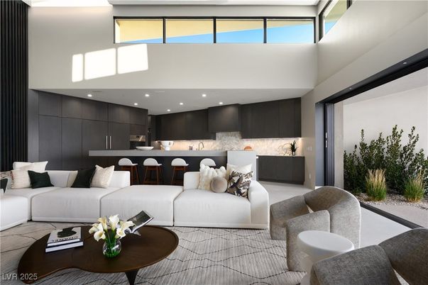 Interior, Kitchen, Living room, Recessed Lighting
