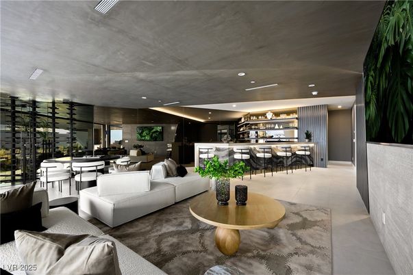 Dining room, Interior, Living room, Recessed Lighting