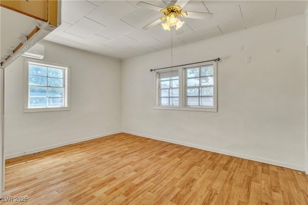 Empty room, Interior, Wood Texture Flooring