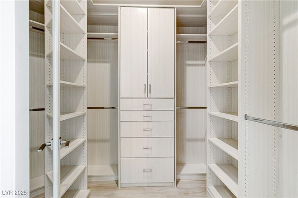 Interior, Walk-in Closets, Wood Texture Flooring