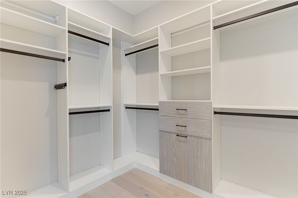 Interior, Walk-in Closets, Wood Texture Flooring