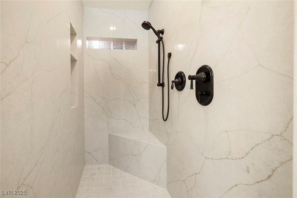 Bathroom, Interior, Marble Walls