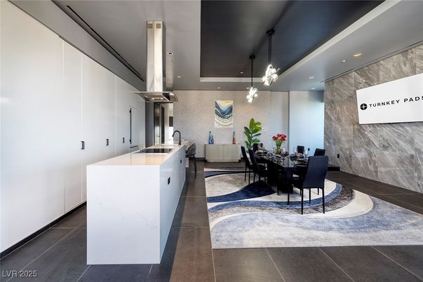 Dining room, Interior, Pendant Lights, Recessed Lighting