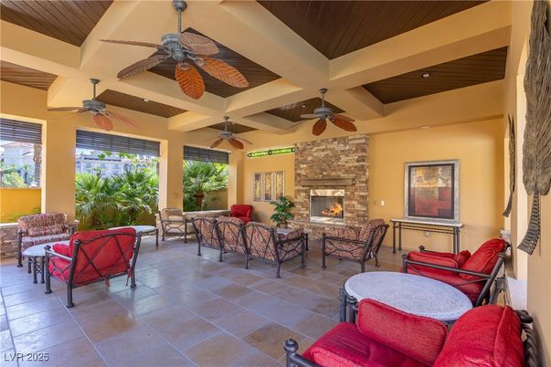 Fireplace, Interior, Living room, Stone Walls, Wooden Ceilings