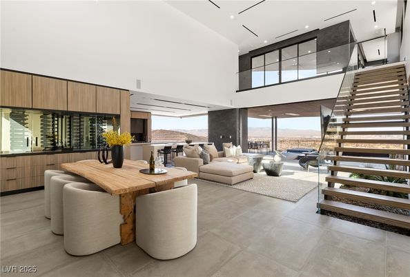 Dining room, Interior, Living room, Recessed Lighting