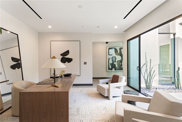 Home Office, Interior, Living room, Recessed Lighting