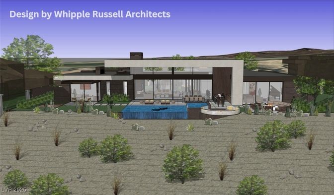 Exterior, Facade, Pool, Modern