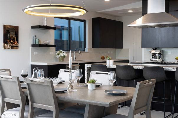 Dining room, Interior, Kitchen, Pendant Lights, Recessed Lighting