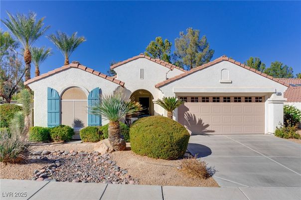 Attached, Exterior, Facade, Spanish Mediterranean